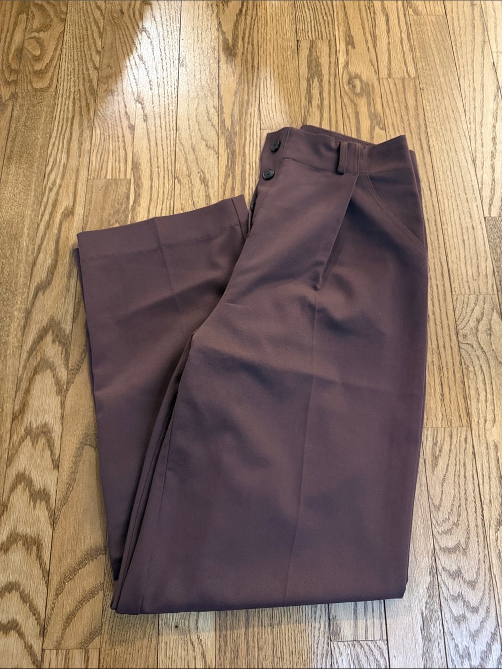 Brown Suit Pants